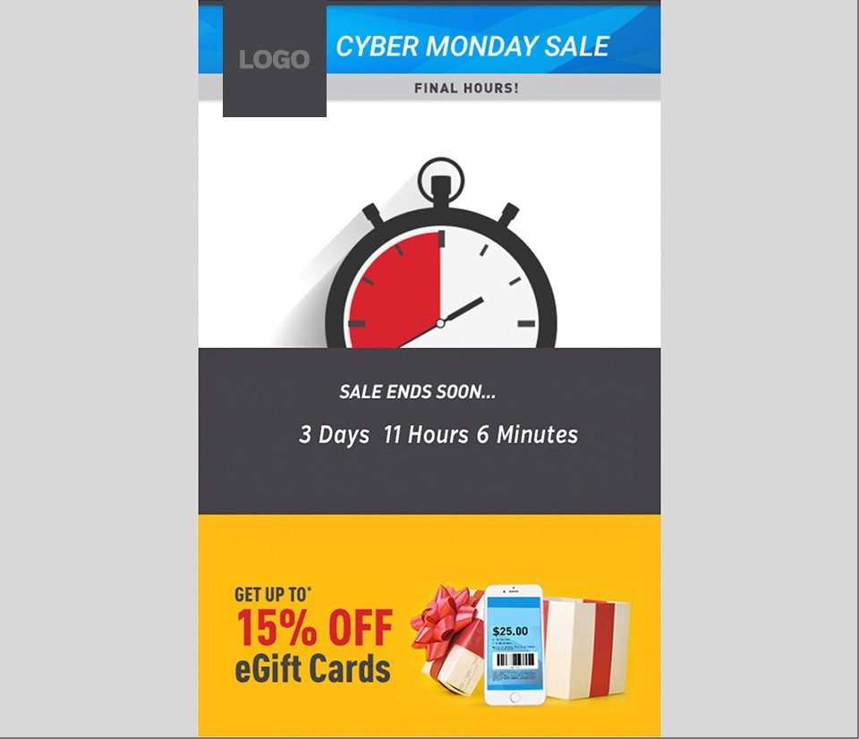Example of a Holiday Email Holiday Email Example