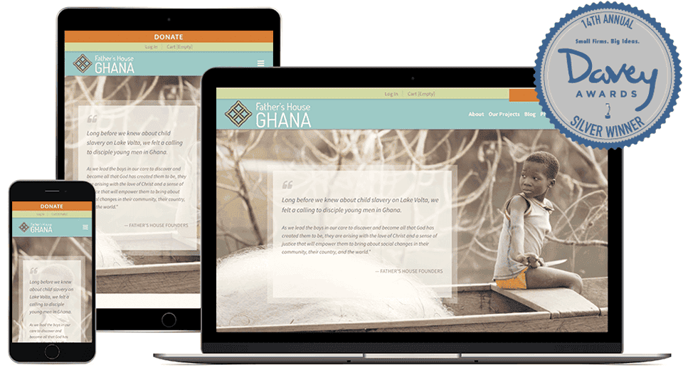 Father's House Ghana Wins 3 Silver Davey Awards Father's House Ghana Wins 3 Silver Davey Awards