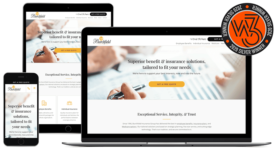 Burchfield Insurance Group Won 2 Silver