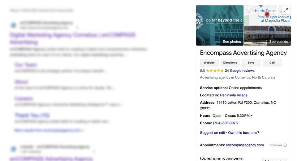 Google My Business Example Google My Business Example